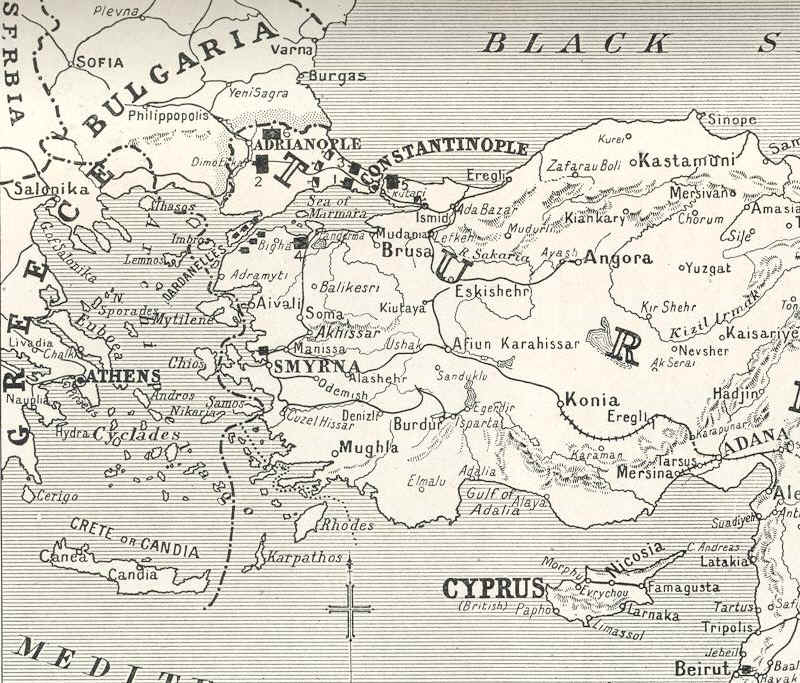 The Ottoman Empire at the outbreak of the War