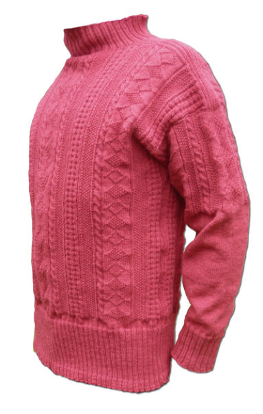 Flamborough Pattern in Crushed Raspberry