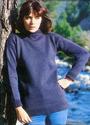 traditional guernsey sweater