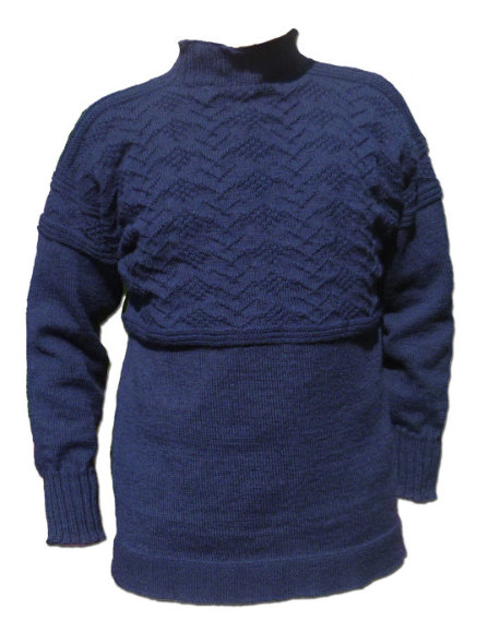 Sheringham pattern from Norfolk in Dark Navy